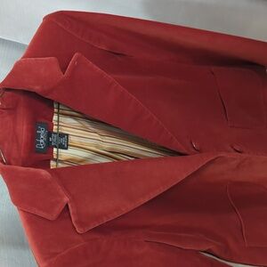 Blazer rust Velvet Fall Color